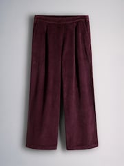 The Set 2 Pack Corduroy Pull-On Trousers Grey/Burgundy - Image 7 of 10