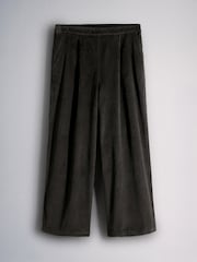 The Set 2 Pack Corduroy Pull-On Trousers Grey/Burgundy - Image 8 of 10