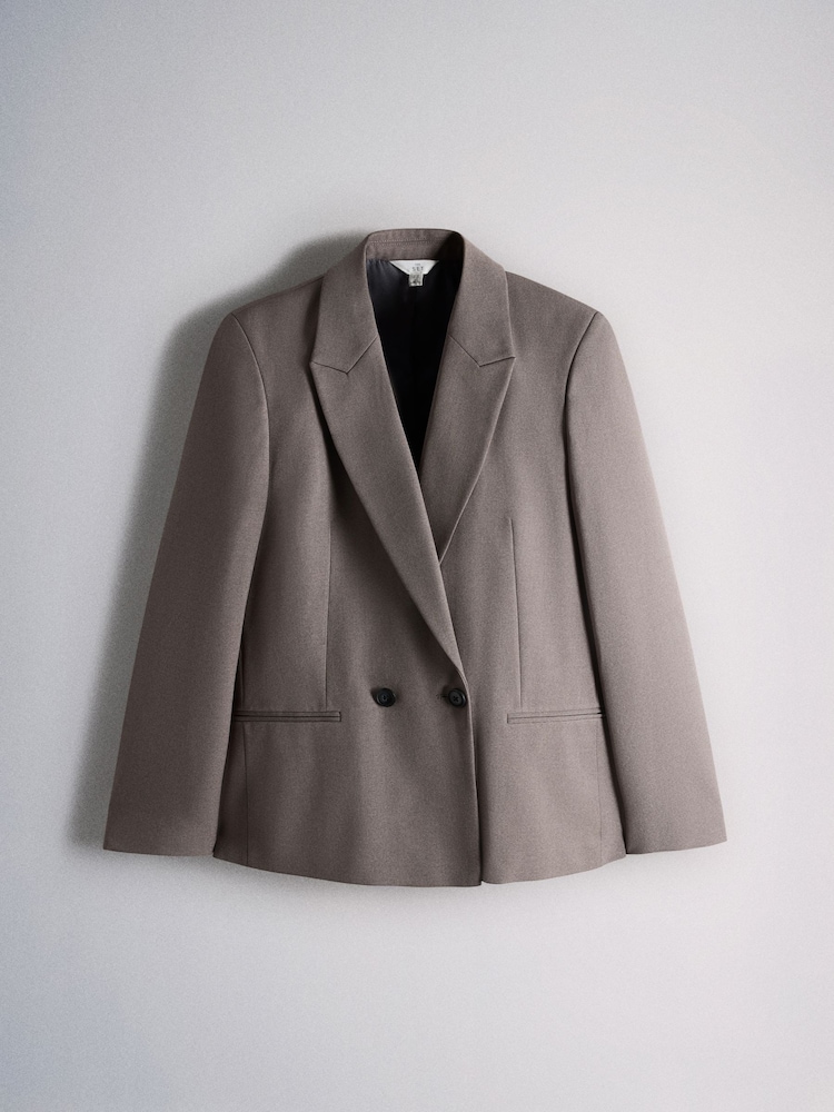 The Set Formal Blazer Grey - Image 1 of 3 The Set Formal Blazer Grey - Image 1 of 3