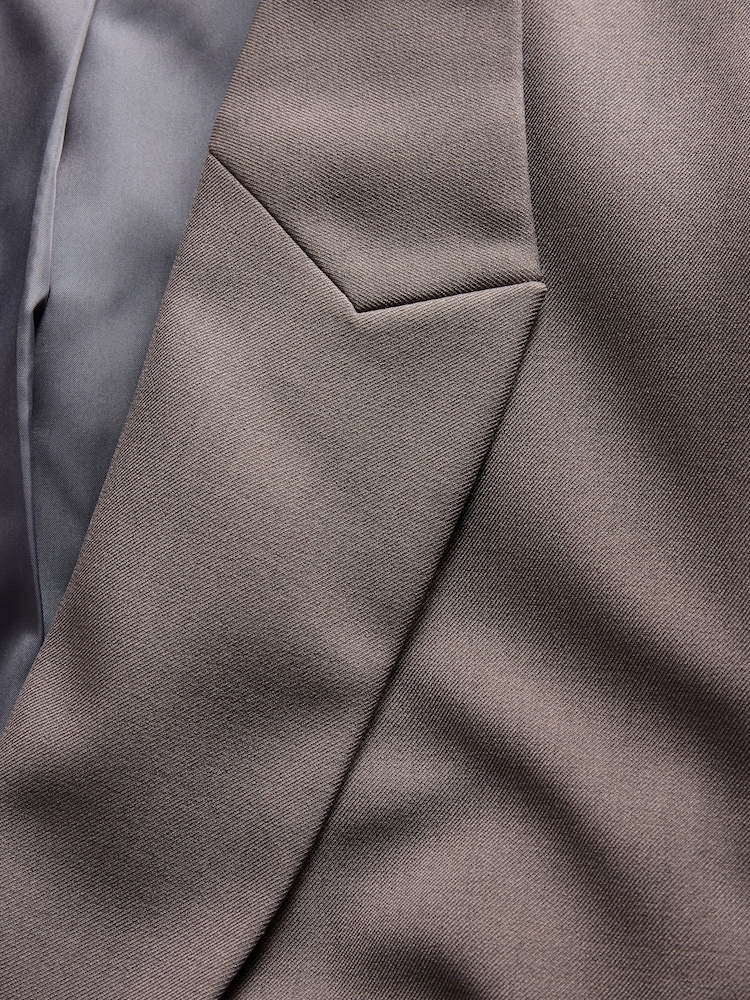 The Set Formal Blazer Grey - Image 3 of 3 The Set Formal Blazer Grey - Image 3 of 3