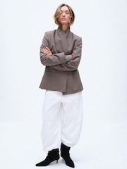 The Set Formal Blazer Grey - Image 4 of 10