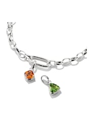 Thomas Sabo Green Connect August Birthstone Charm - Image 2 of 3