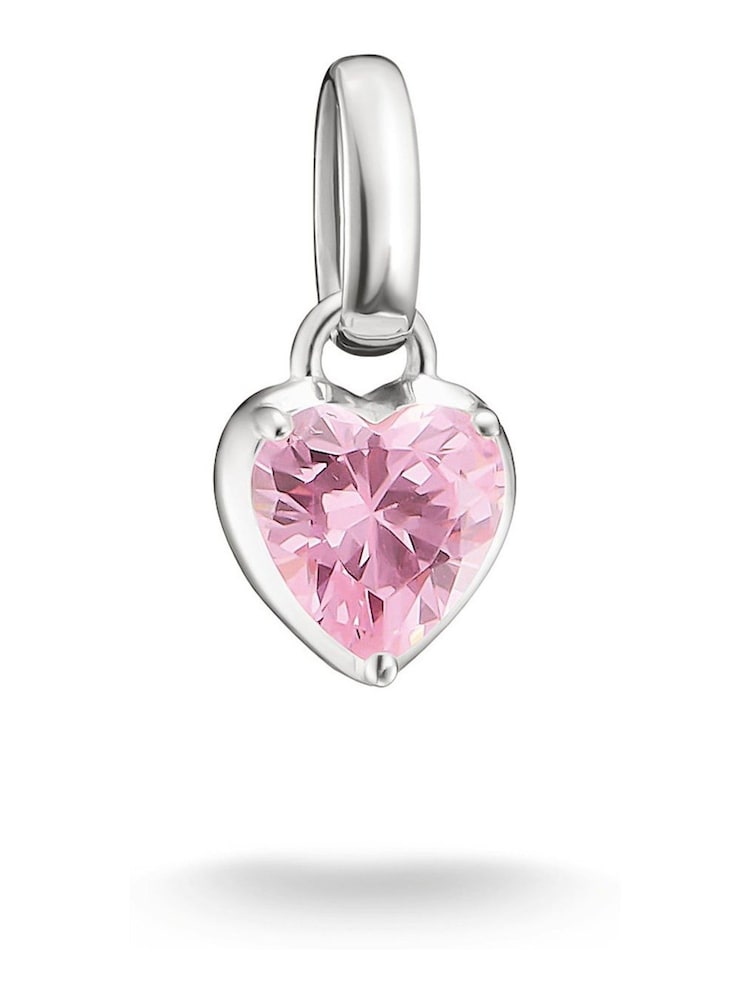Thomas Sabo Pink Connect January Birthstone Charm - Image 1 of 2