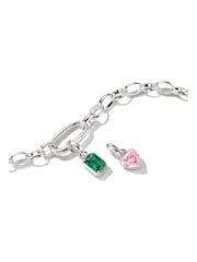 Thomas Sabo Pink Connect January Birthstone Charm - Image 2 of 2