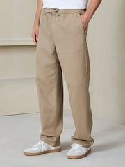 Stone - N. Premium bløde joggingbukser med Tencel-blanding - Billede 1 af 10
