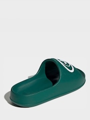 adidas Originals Green Adilette Sandals - Image 4 of 9