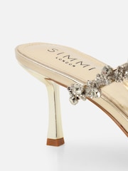 Simmi London Maude Diamante Mules - Image 3 de 4