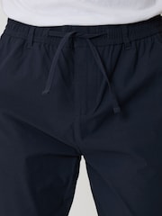 أزرق - بنطلون تلبيس رشيق قابل للتمدد من Threadbare - Image 3 of 4