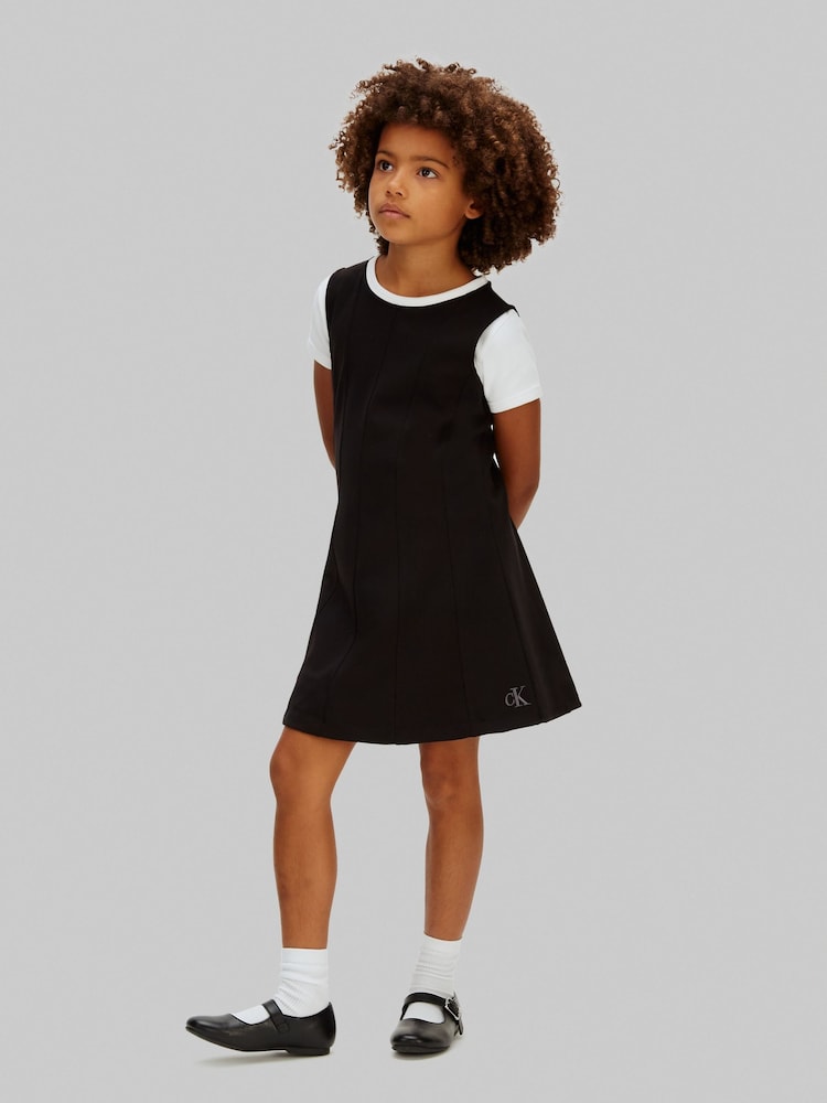 Calvin Klein Punto Knit Dress - Image 1 of 5 Calvin Klein Punto Knit Dress - Image 1 of 5