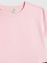 River Island Pink Logo T-Shirt & Kickflare Set - Image 5 of 5