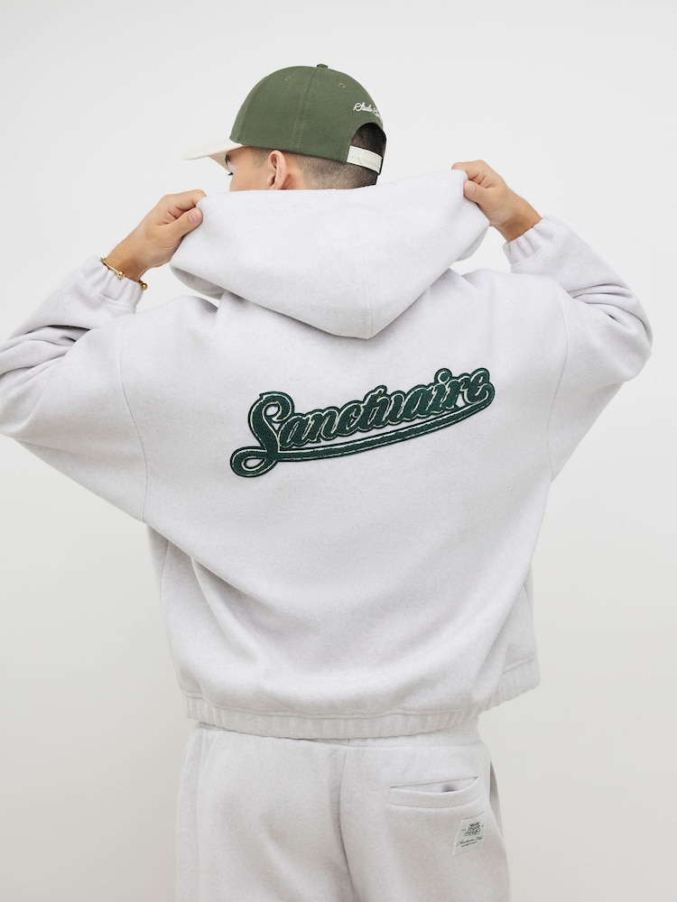 River Island Oversized Scuba Sanctuaire Hoodie - Bilde 2 av 4