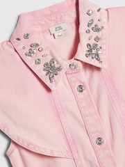 River Island Denim Prom Shirt Dress - Image 3 of 4