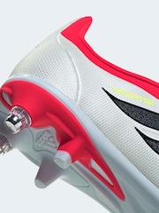 adidas Red Predator League Fold-Over Tongue Soft Ground Football Boots - Image 10 of 10