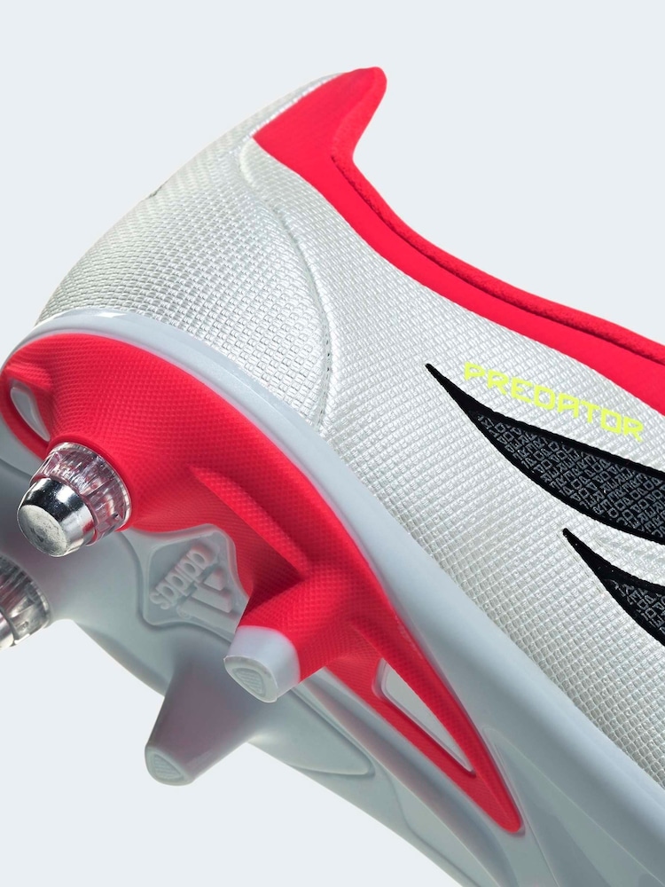 adidas Red Predator League Fold-Over Tongue Soft Ground Football Boots - Image 10 of 10 adidas Red Predator League Fold-Over Tongue Soft Ground Football Boots - Image 10 of 10