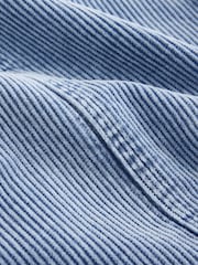 Washed Blue Cord Barrel Leg Trousers - Image 2 of 3