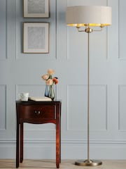 Laura Ashley Natural Sorrento Floor Lamp - Image 1 of 6