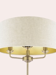 Laura Ashley Natural Sorrento Floor Lamp - Image 5 of 6