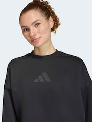 adidas Black Z.N.E. Sweatshirt - Image 4 of 6