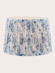 Laura Ashley Blue Adwick Trail 12" Pleated Shade Blue Ceiling Lights - Image 5 of 6