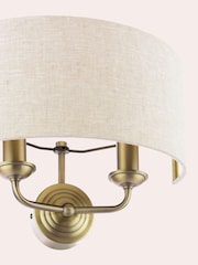 Laura Ashley Natural Sorrento Wall Light - Image 5 of 6