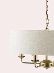 Laura Ashley Natural Sorrento Large Ceiling Light - Image 5 of 6