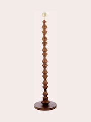 Laura Ashley Walnut Millbrook Floor Lamp Base Only - Image 3 of 6