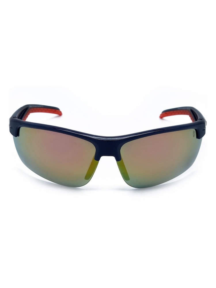 Storm Blue Peneleos Polarised Semi Rimless Sunglasses - Image 1 of 2