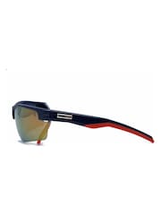 Storm Blue Peneleos Polarised Semi Rimless Sunglasses - Image 3 of 4