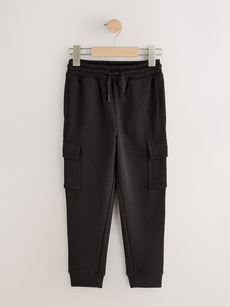 Brown Slim Fit Cargo Joggers (3-16yrs) - Image 1 of 4 Brown Slim Fit Cargo Joggers (3-16yrs) - Image 1 of 4