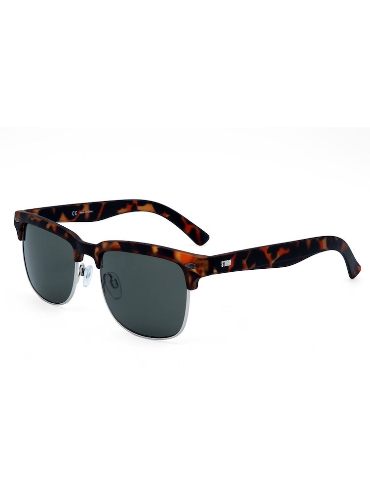 Storm Brown Rhadine Tortoiseshell Combination Frame Sunglasses - Image 2 of 2