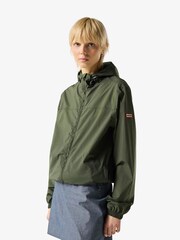 Hunter Green Packable Rain Jacket - Image 1 of 3