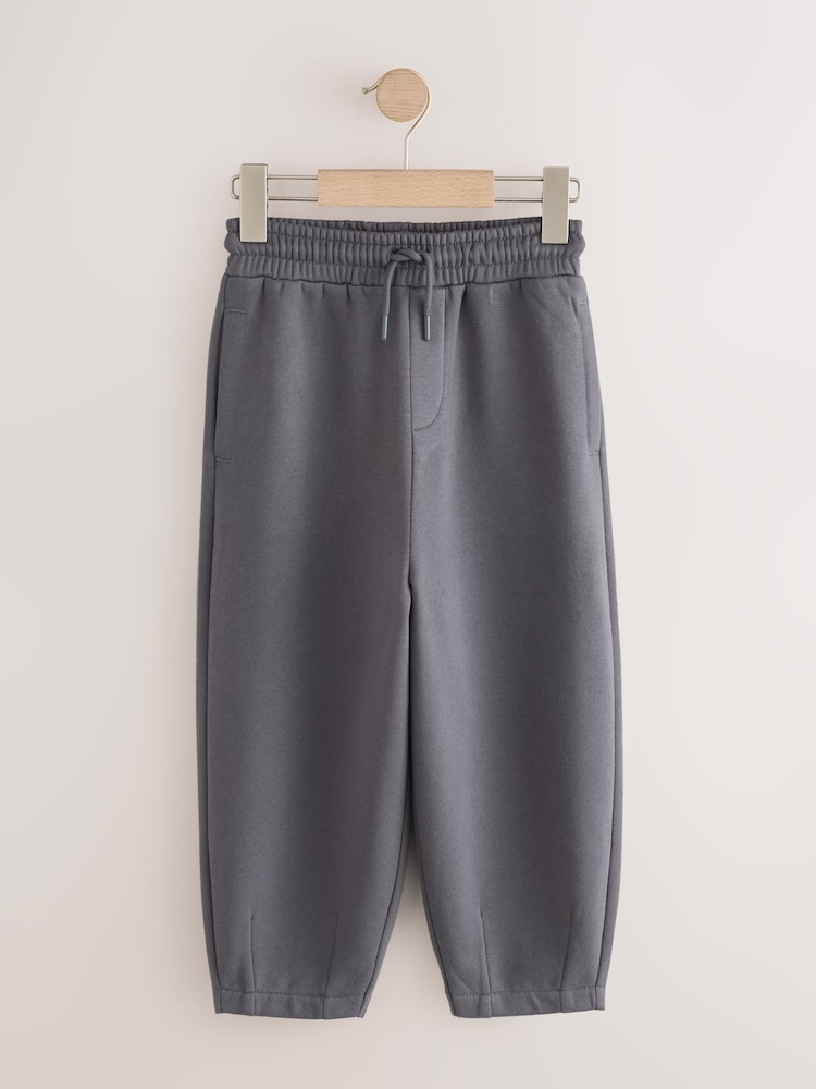Charcoal Tapered Loose Joggers (3-16yrs) - Image 1 of 4 Charcoal Tapered Loose Joggers (3-16yrs) - Image 1 of 4
