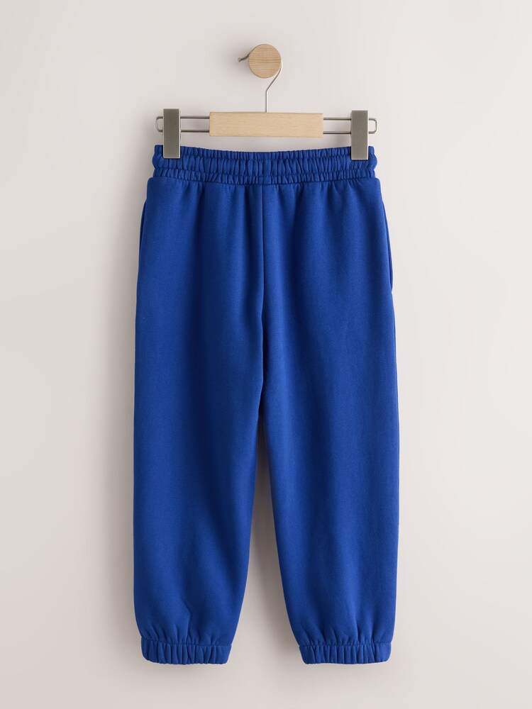 Cobalt Blue Regular Fit Joggers (3-16yrs) - Image 2 of 4 Cobalt Blue Regular Fit Joggers (3-16yrs) - Image 2 of 4