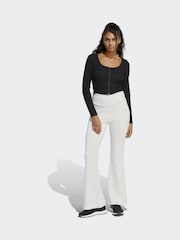 adidas Black Seasonal Essentials Rib Cardigan - Image 3 of 6