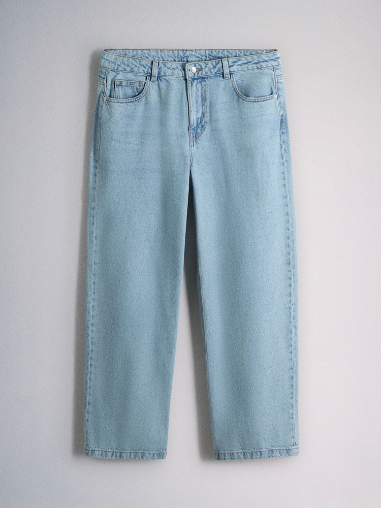 The Set Loose Fit Low Rise Jeans Bleach Wash - Image 2 of 6