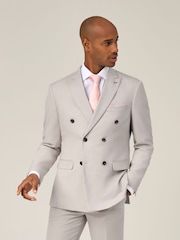 Skopes Natural Double Breasted Tailored Fit Redding Suit Jacket - Image 2 of 7