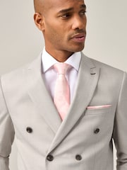 Skopes Natural Double Breasted Tailored Fit Redding Suit Jacket - Image 5 of 7