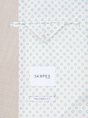 Skopes Natural Double Breasted Tailored Fit Redding Suit Jacket - Image 7 of 7