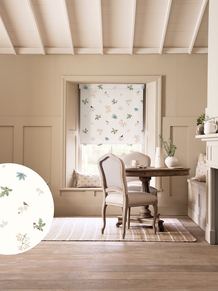 Sophie Allport Off White Orchard Birds Made to Measure - Image 1 of 6 Sophie Allport Off White Orchard Birds Made to Measure - Image 1 of 6
