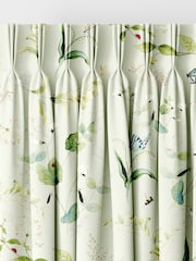 Sophie Allport Soft Green Wild Floral Made to Measure Curtains - Image 5 of 9