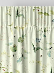 Sophie Allport Soft Green Wild Floral Made to Measure Curtains - Image 6 of 9