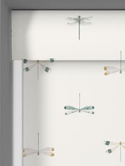 Sophie Allport White Stripe Water Colour Dragonfly Made to Measure - Image 3 of 6