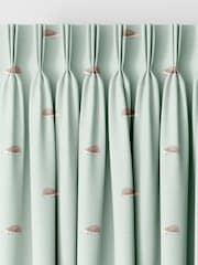 Sophie Allport Pale Green Hedgehogs Made to Measure Curtains - Image 5 of 9
