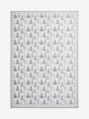 Grey Washable Winter Trees Rug - Image 5 of 5