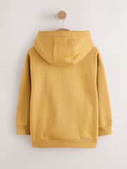 Ochre Yellow Motorbike Regular Fit Older Graphic Print Hoodie (3-16yrs) - Image 2 of 4