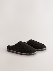 Schwarz - Tape Borg Mule Slippers - Bild 1 von 8