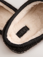 Schwarz - Tape Borg Mule Slippers - Bild 6 von 8