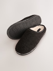 Schwarz - Tape Borg Mule Slippers - Bild 7 von 8