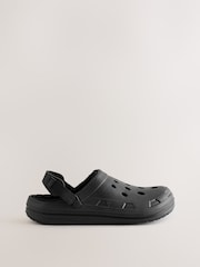 Black Eva Clog Slippers - Image 2 of 4