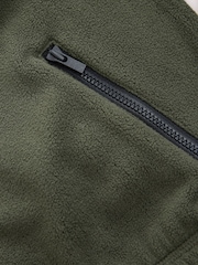 Multi Green Zip Through Hooded Fleece (3-16yrs) - Image 5 of 5